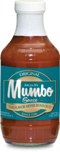 Original MUMBO BBQ Sauce Label