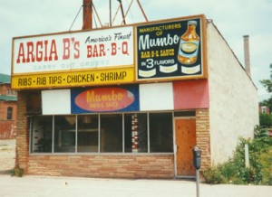 The original Argia B's BBQ Restaurant