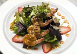 MUMBO Glazed Shrimp Salad